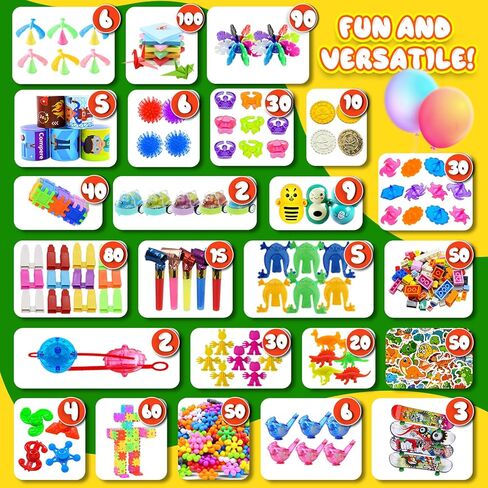 1000 PCS Party Favors for Kids, Dinosaur Sensory Fidget Toys Bulk, Treasure Chest for Kids Prizes, Goodie Bags Stuffers for Kids, Prize Box Toy for kid Classroom, Treasure Box Prizes, Pinata Stuffers in Saudi Arabia