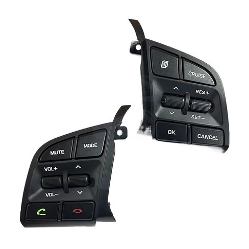 Switches Steering Wheel Cruise Control Switch Button Fit for 2015 2016 2017 2018 2019 Pushbutton Switches(Right) in Kuwait