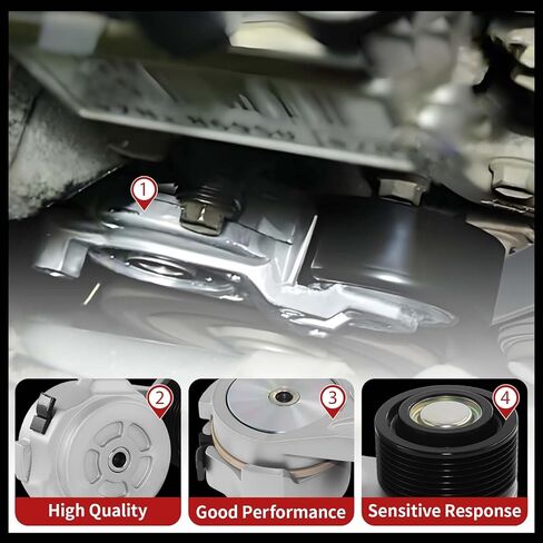3976834 Belt Tensioner for Cummins ISX Series/B3.9L 4BT 6BT 5.9L 6B 6BTA 4BT 4BTA 6D107 for Komatsu Engine 6D107E 4D107E in Kuwait