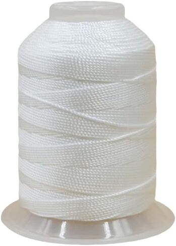 1mm Twisted Silk Cord Polyester String 3-Ply Twine Thread Braided Trim for Pendants Jewelry Friendship Bracelets Necklaces Craft Making 240 Yards（Red） in Kuwait