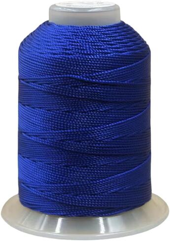 1mm Twisted Silk Cord Polyester String 3-Ply Twine Thread Braided Trim for Pendants Jewelry Friendship Bracelets Necklaces Craft Making 240 Yards（Red） in Kuwait