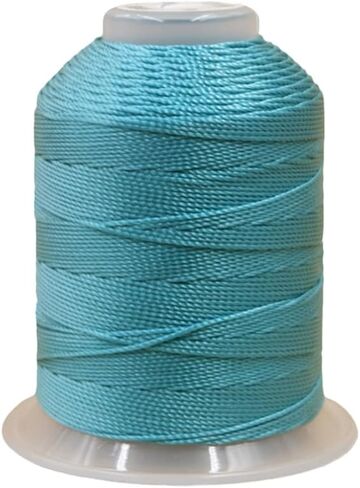 1mm Twisted Silk Cord Polyester String 3-Ply Twine Thread Braided Trim for Pendants Jewelry Friendship Bracelets Necklaces Craft Making 240 Yards（Red） in Kuwait