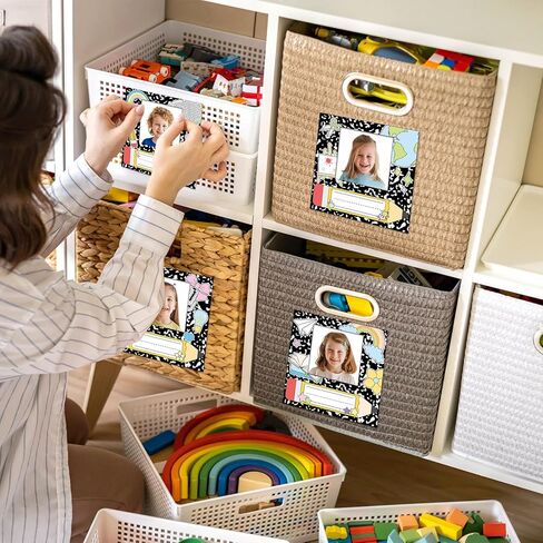 36Pcs Composition Book Desk Name Tags Back to School Photo Name Plates Desk Composition Classroom Decor Student Nameplates for Classroom Adhesive Name Tags Stickers with Photo Self Teacher Supply in Kuwait