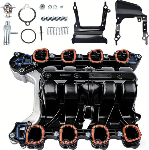 615-375 مجموعة مشعب السحب العلوي وحشيات مجموعة استبدال لفورد F-150 2007 2008 لوبو 2007 2008 E-150 2007 2008 E-250 2007 2008 4.2L 4.6L 5.4L 6.2L V6 V8 Mixizap in Kuwait