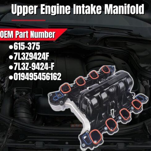 615-375 مجموعة مشعب السحب العلوي وحشيات مجموعة استبدال لفورد F-150 2007 2008 لوبو 2007 2008 E-150 2007 2008 E-250 2007 2008 4.2L 4.6L 5.4L 6.2L V6 V8 Mixizap in Kuwait