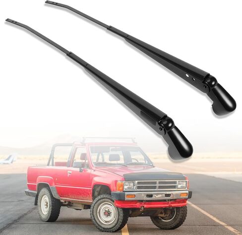 زوج واحد من ذراع ممسحة الزجاج الأمامي متوافق مع Toyota 4Runner وPickup 1984 1985 1986 1987 1988 - استبدال 42857 85210-89102 42858 85190-89132 in Kuwait