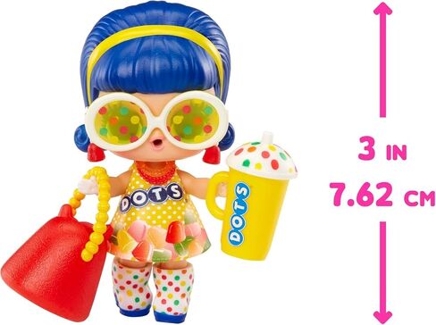 LOL Surprise Loves Sweets Mini Figure Set - Bundle with 3 LOL Surprise Mystery Blind Balls with Mini Doll and Matching Candy Accessories, Stickers, More for Kids, Girls in Kuwait