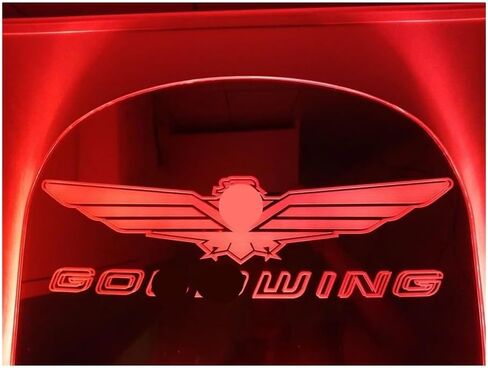 Motorcycle Windscreen LED Rear Air Deflector for H&on&da Goldwing 1800 Accessories Motorcycle Rear Windshield GL1800 Goldwing 2004-2017 in Kuwait