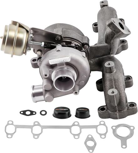 شاحن توربيني maxpeedingrods GT1749V لسيارات فولكس فاجن جولف شاران جيتا Mk4 بيتل TDI ديزل 1.9L ALH AHF 1996-، 03G253016N، سلسلة VL الأساسية in Kuwait