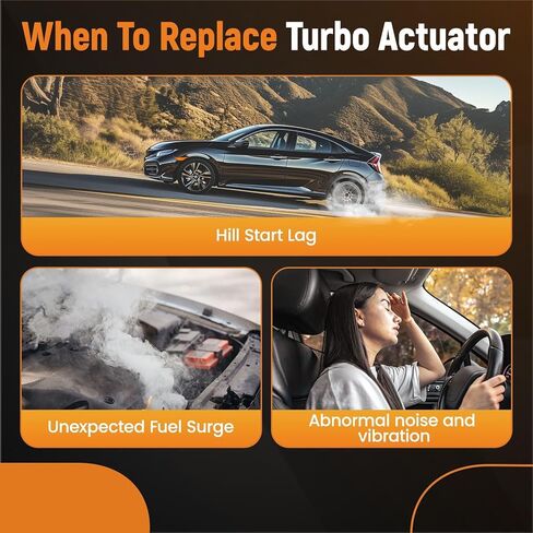 محرك maxpeedingrods Turbocharger Turbo Wastegate لمرسيدس بنز C300 C350E E300 GLC300 GLC350E Metris SLC300 SLK300 Sprinter 1500 2500، محرك 2.0L L4، 2740904200 A2740904200 in Kuwait