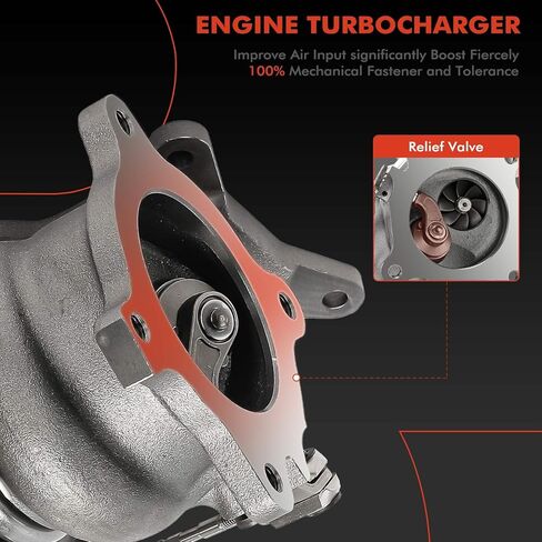 A-Premium RHF5 Complete Turbocharger Turbo Kit with Gasket Compatible with Audi Models - A4 2017-2018, A4 allroad Quattro 2017-2020, Q5 2018-2020, Q7 2017-2022, A5 Quattro Sportback, A6 Quattro, 2.0L in Kuwait
