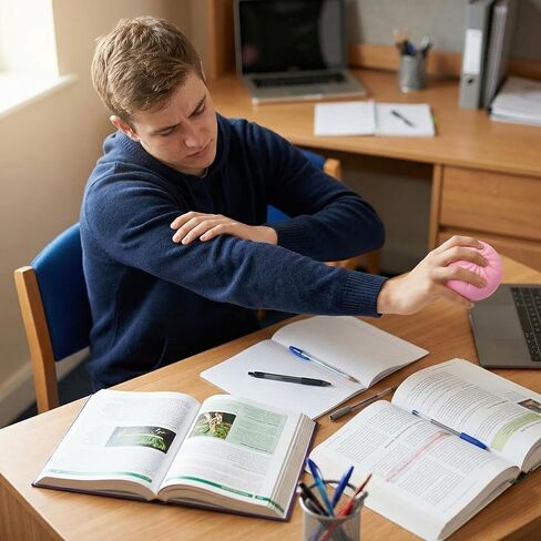 ألعاب إسفنجية زلابية، صندوق غامض إسفنجي زلابية، لعبة كرات ضغط إسفنجية ملونة، حشوات للتخزين مع جهاز بخار الطعام، لعبة مكتب قابلة للتمدد باللون الوردي in Kuwait