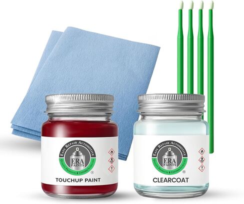 ERA Paints 289A - Rosso Alfa for FIAT Exact Match Automotive Touch Up Paint Spray - Basic Kit in Kuwait