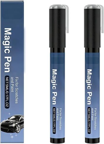 All Cars Magic Pen, Car Scratch Remover Pen, Magic Car Scratch Removal Pen, Lightweight and Fast,Long-Lasting,Black Car Paint Scratch Repair in Kuwait