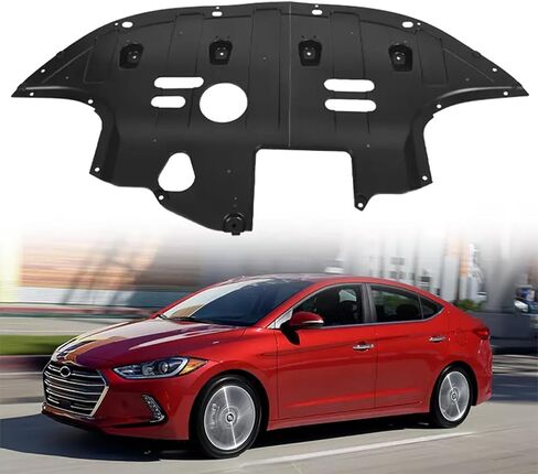 Front Engine Splash Shield Panel Under Cover for 2017-2019 2020 Hyundai Elantra in Kuwait
