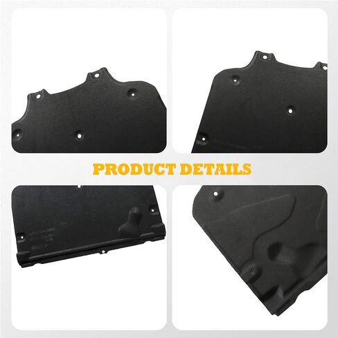 Engine Splash Shield Guard Compatible with A4 A5 S4 S5 RS5 B9 2018-2023 Engine Underfloor Underbody Splash Cover 8W0863822B 8W0863822A in Saudi Arabia