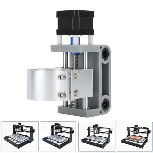CNC Z-Axis Spindle Motor Mount for 3018 CNC Router – 52mm Diameter Aluminum Mounting Bracket, Stable Holder for Stepper Motor & NEMA 17 Spindle in Kuwait