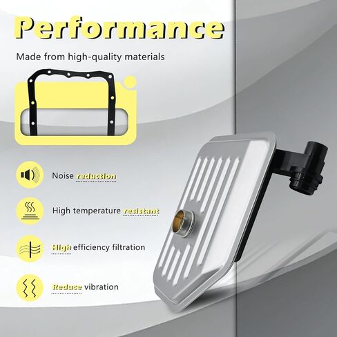 A5GF1 A5HF1 F4A41 W4A51 مجموعات فلتر ناقل الحركة للسيارات حشية وعاء الزيت مناسبة لشركة Hyundai لكيا توكسون سبورتاج إلنترا سانتا في سورينتو سوناتا أزيرا تيبورون # 46321-39010 in Kuwait