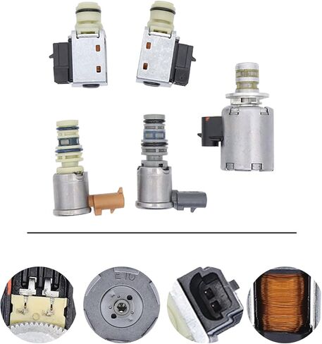 4L60E ناقل الحركة الرئيسي الملف اللولبي عدة TCC EPC PWM Shift 3-2 تسخير تصفية طوقا لجميع جنرال موتورز 2003-2005 in Kuwait