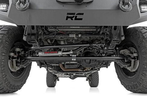 طقم توجيه Rough Country HD لسيارة Jeep Wrangler JL (2018-2025) Gladiator JT (2020-2025) - طقم التوجيه والمثبت in Kuwait