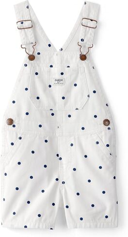 أفضل وزرة OshKosh B'Gosh للفتيات في العالم، شورت أزرق خوخي، 3T in Kuwait