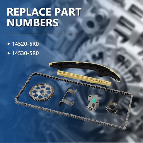 14520-5R0 14530-5R0 طقم سلسلة توقيت المحرك يناسب 2017-2019 City 1.5L، يناسب 2015-2019 Fit 1.5L، استبدل OE 14520-5R0 14530-5R0 in Kuwait