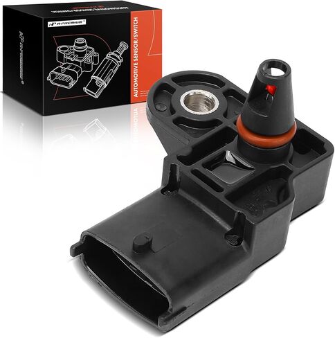 A-Premium Intake Manifold Temperature Sensor [4 Pins] Compatible with Chevrolet Equinox, Malibu, Traverse, Camaro, Camaro, Corvette & GMC Terrain & Cadillac CTS, CTS, ATS, CT6 & Buick Verano, Regal in Kuwait