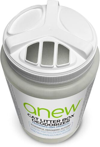 anew All-Purpose Granules 64 oz. (Value Pack) Cat Odor Eliminator for Litter Boxes, Carpets, Floors, Upholstery & More - EPA Safer Choice-Certified in Saudi Arabia
