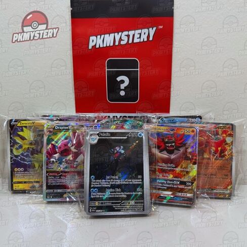 100 Unique Authentic English Pokemon Cards Collection Gift Pack with 10 Holographic and Rare Cards in Kuwait