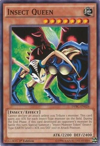 YU-GI-OH! - Insect Queen (DPBC-EN026) - Duelist Pack 16: Battle City - 1st Edition - Common in Kuwait