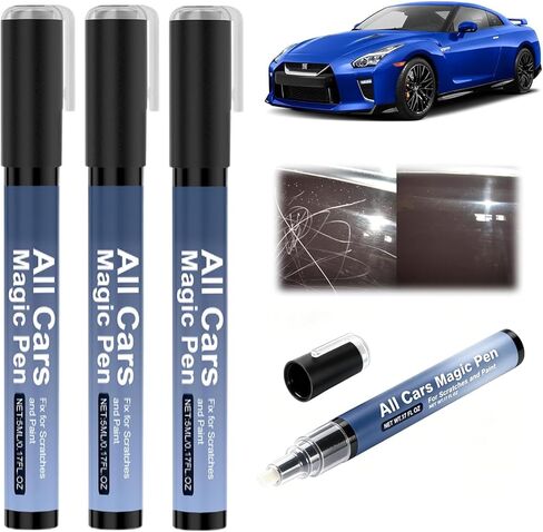 3PCS Magic Car Scratch Remover Pen,All Cars Magic Pen, Car Scratch Repair Pen Set, Simple and Fast, Long-Lasting Durability, Quick Fix for All Car Colors in Saudi Arabia