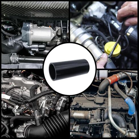 Crapyt ID 2.25" (57mm) Straight Silicone Hose Coupler, Length 6" (152mm) Universal 4-Ply Reinforced Silicone Hose, for Engine Intercoolers, Turbo Radiator in Saudi Arabia