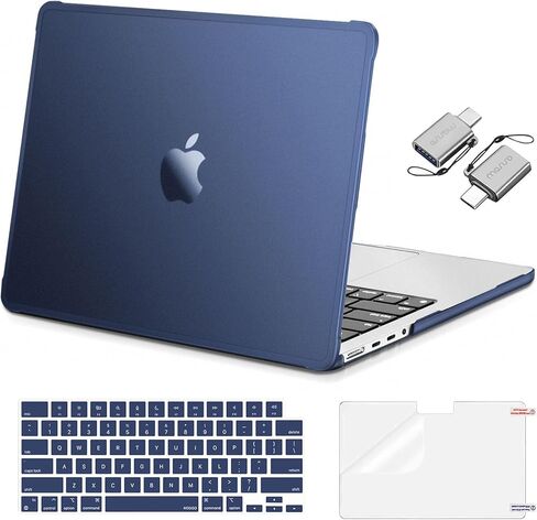 MOSISO Compatible with MacBook Pro 14 inch Case 2026-2021 M5 M4 M3 M2 M1 A3427 A3426 A3434 A3112 A3185 A3401 A2918 A2992 A2779 A2442, 4 in 1 Kit Crack-Resistant Reinforced Corners Shell, Pink in Kuwait
