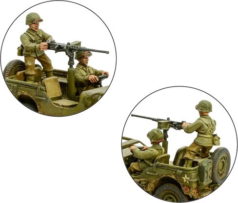 Warlord Games Bolt Action: USA: Go Everywhere! US Jeep Armoured Platoon in Kuwait