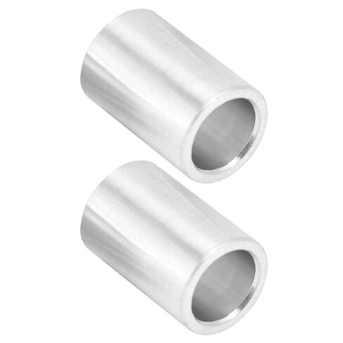 Oumefar Aluminum Alloy Round Gasket High Strength Structure Support Fittings for Shaft Installation 10pcs Set 8mm Outer Diameter for Column (12mm Long) in Kuwait