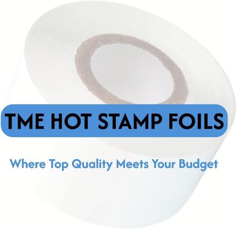 Hot Stamp Foil White, 30mm x 100m (3-Pack) – for Date Coding Semi and Full Automatic Labelers, Batch Numbering & Expiration Marking on Food Packaging, Plastic & Paper Products in Saudi Arabia