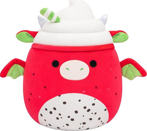 Squishmallows Original 14in Bellamy The Teal Axolotl Alicorn with Pink Shimmery Accent – Official Jazwares Plush (Large) (Amazon Exclusive) in Kuwait