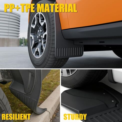 Mud Flaps 4PCS Compatible with 2022-2025 2026 Ford Maverick (Not for Lobo) Mud Guards Front & Rear No Drilling Splash Guards All Weather Protection Accessories (Extra Large Version) in Saudi Arabia