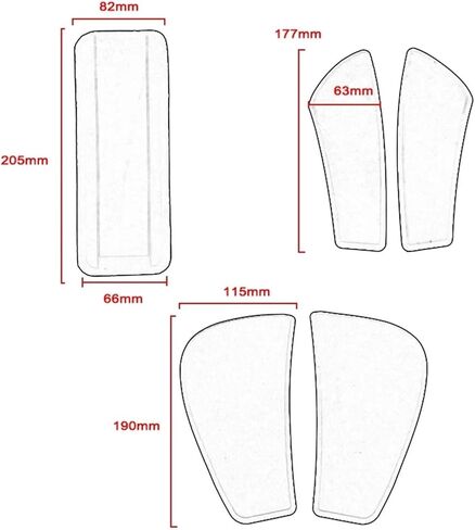 Motorcycle Tank Protector For BMW R1200RT R1250RT 2014-2023 2022 2021 Motorcycle Tank Pad in Saudi Arabia