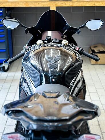 S1000RR Full Tank Cover Protector 100% real Carbon Fiber Gas Tank Protectors For BMW S1000RR 2019 2020 2021 2022 2023 2024 2025 S1000R 2021+ M1000RR 2021 2022 2023 2024 in Saudi Arabia