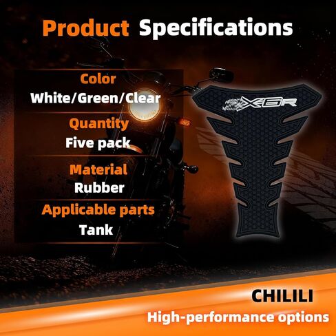 Tank pad for Kawasaki Ninja ZX6R ZX-6R ZX636 2013-2025 accessories Tank grips,with anti-slip texture Increase friction traction pad Fuel tank protector（White font） in Saudi Arabia