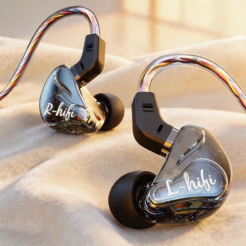 HiFi in Ear Cool Earbuds - Professional Soundproofing Earplugs - Clear Sound, Low Bass, (USB-C) in Saudi Arabia