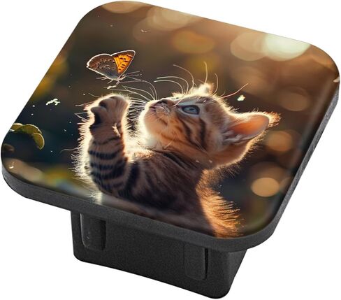Hitch Cover Fits for 2-Inch Hitch,Lion with Glowing Eyes Rubber Trailer Hitch Cover Tube Plug Insert,Car Exterior Accessories, Receiver Tube Hitch Plug in Saudi Arabia