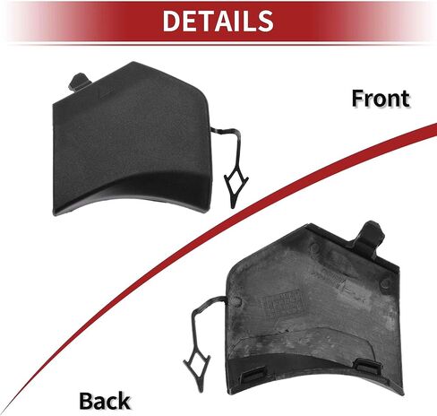 Front Right Car Tow Hook Cover Cap for BMW X3 G01 G08 2018-2020 Hook No.51119477665 No Primer Base Color Plastic 1 Pc in Kuwait