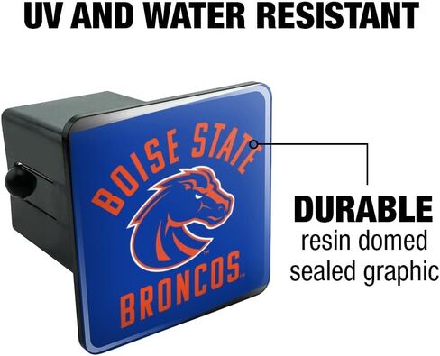 GRAPHICS & MORE Boise State University Broncos Logo Tow Trailer Hitch Cover Plug Insert 2" in Kuwait