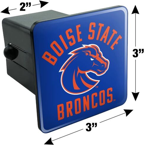 GRAPHICS & MORE Boise State University Broncos Logo Tow Trailer Hitch Cover Plug Insert 2" in Kuwait