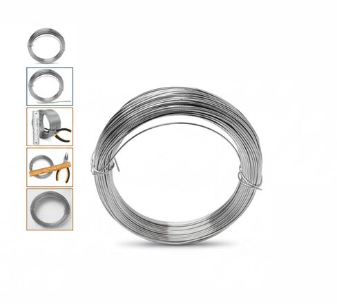 20 Gauge Galvanized Steel Wire – Heavy Duty Multi-Purpose Craft & Garden Wire, 98 ft (30 m) Roll in Saudi Arabia