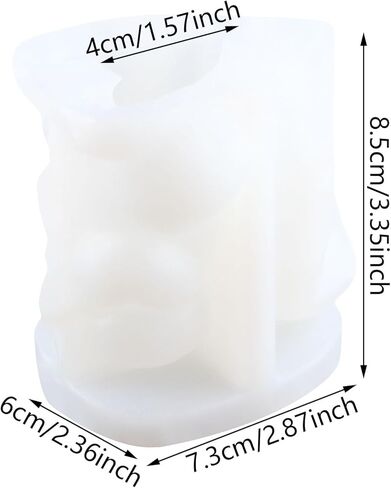 Squirrel Candle Molds Squirrel Candle Silicone Mold Squirrel Resin Casting Molds for Candles Home Decorate Candle Making Mold Aromatherapy Gypsum Candles Clay Craft in Kuwait