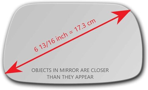 New Replacement Mirror Glass with FULL SIZE ADHESIVE for 02-05 LEXUS IS300 IS-300 Passenger Side View Right RH in Kuwait