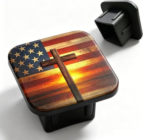 Hitch Cover Fits for 2 Inch Hitch Pink Blessed Trailer Hitch Cover Tube Plug Insert Car Exterior Accessories Receiver Tube Hitch Plug in Saudi Arabia